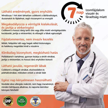 ☘️ Zvoevo® Vein Ease mikro-tűs ápoló tapasz (pókgerincvénák, visszér, duzzanat, fáradt lábak kezelésére)