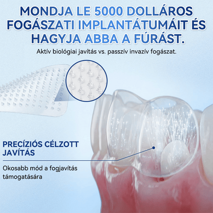 🦷𝐆𝐥𝐢𝐦𝐦𝐞𝐫𝐥𝐲® Tideglusib Fog & íny Javító mikrotűs tapasz | Fejlett őssejt-aktiváló fogcsíkok (újjáépíti a fogzománcot és a dentint • erősíti az ínyt • megszünteti a fogkövet és a szagokat • megállítja a fogérzékenységet)) 3.0
