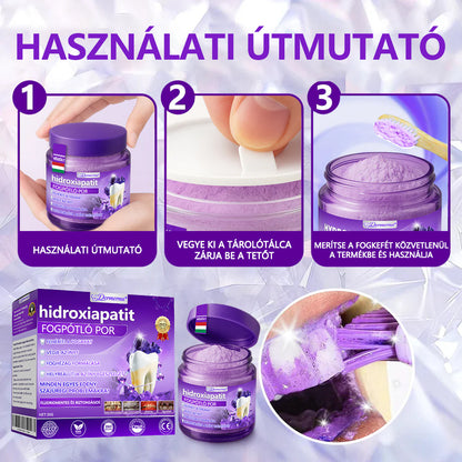 𝐷𝑜𝒓𝒎𝒐𝒓𝑛𝑎® Fogregeneráló és -javító por hidroxiapatittal 🦷 (hatékonyan javítja a fogszuvasodást, az ínyproblémákat, a fogak túlérzékenységét, a szájfekélyeket és a fogak sárgulását, átfogóan javítva a szájhigiéniát) 🍀