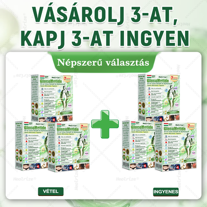 👩‍⚕️| 🧡 Healrize® GlucoMetide 10 az 1-ben Karcsú és Egészséges Nano Mikrotűs Tapasz 🇭🇺