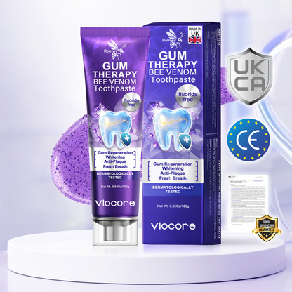 🌟 Rolimey® VioCore Propolisz fogkrém 🦷 Fogfájás enyhítése 3 nap alatt · 7 napos ínyregeneráció · Parodontális betegségek megelőzése · Méhméreg és természetes ásványi anyagok tökéletes kombinációja 🌟