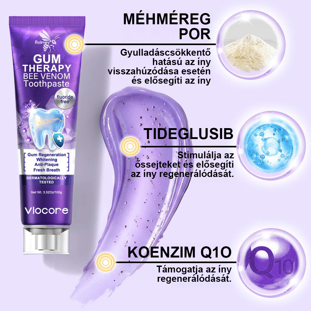 🌟Rolimey® VioCore Méhméreg Fogkezelő Fogkrém-🌿